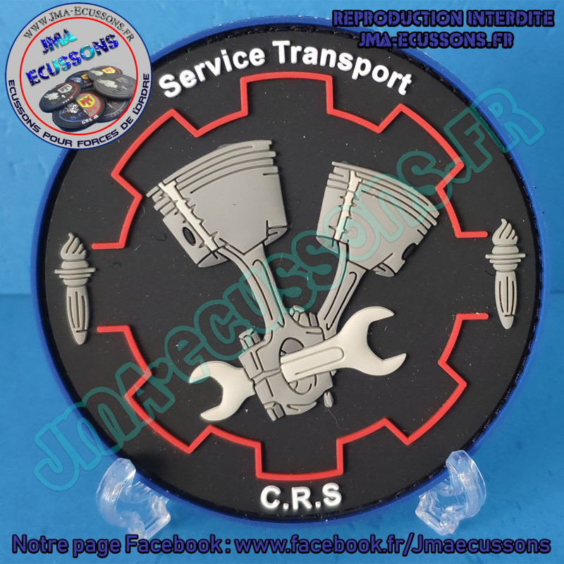 Ecusson Service Transport CRS