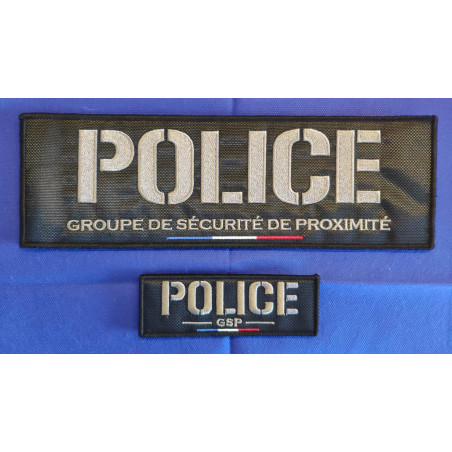 Bande GSP Groupe de securité de proximité  - Police nationale - Cordura