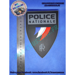 Ecusson Fer Police Nationale 2021 gros modèle Semi bv