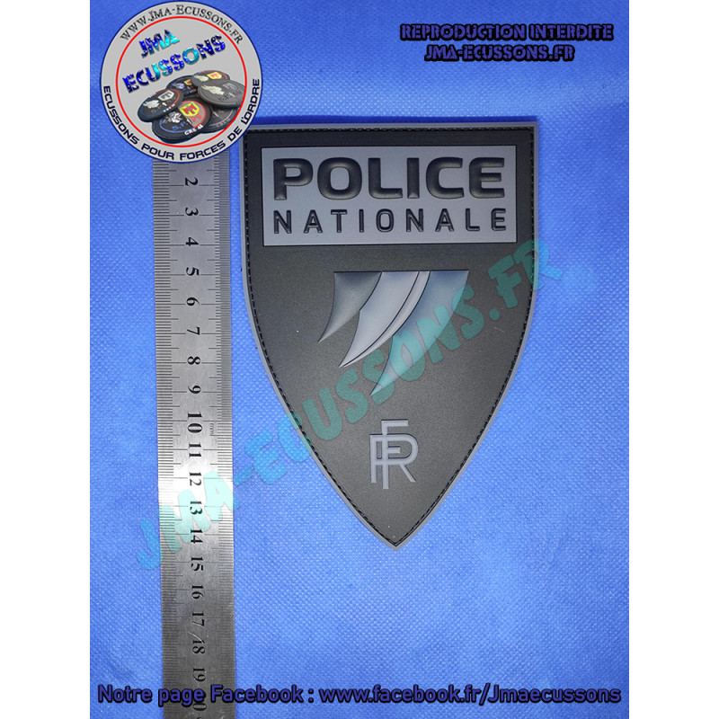 Ecusson Fer Police Nationale 2021 gros modèle bv