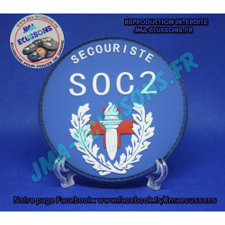 Ecusson PVC CRS SOC 2